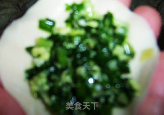 鸡蛋韭菜素水饺的做法步骤：8