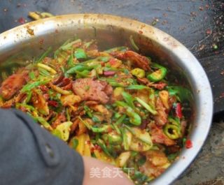 大头菜炒腊肉的做法步骤：7