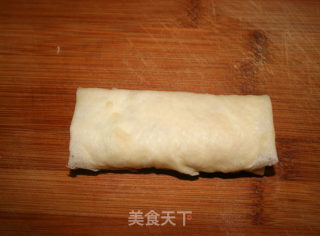 【早餐新花样，只需15分钟】芝士香蕉卷的做法步骤：8