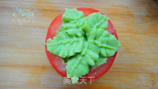 奶香豌豆泥的做法步骤：8