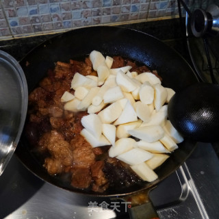 山药烧牛肉的做法步骤：12