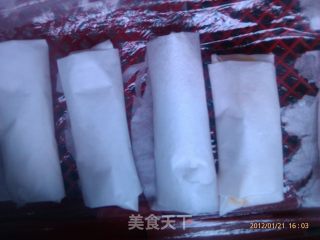 香芒海鲜卷的做法步骤：5
