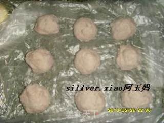 汤种芋泥馅甜面包的做法步骤：9