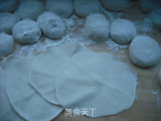 春季养生美食——三鲜锅贴的做法步骤：7