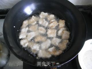 三色彩椒溜肉片的做法步骤：13