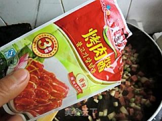 蘑菇火腿焗饭的做法步骤：8