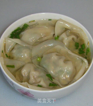 香菜肉馅大馄饨的做法步骤：15