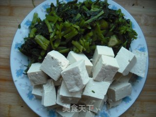 雪里蕻炖豆腐的做法步骤：6