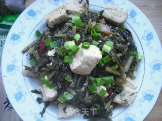 雪里蕻炖豆腐的做法步骤：10