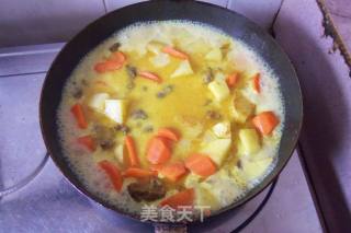 咖喱牛腩的做法步骤：7