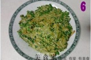 韭菜鸡蛋饼的做法步骤：6