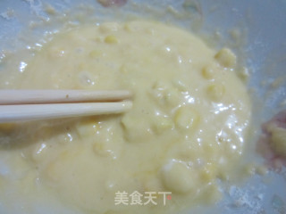 香甜玉米饼的做法步骤：4