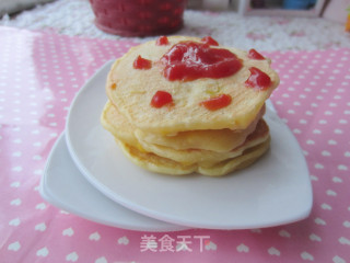 香甜玉米饼的做法步骤：7