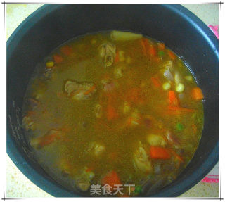 源自新疆羊肉抓饭——鸡肉抓饭的做法步骤：7