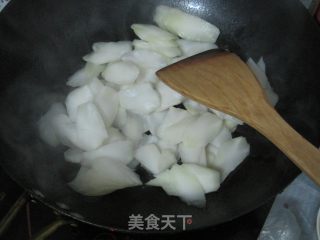 清炒菜头的做法步骤：2