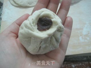 豆沙包的做法步骤：4