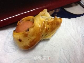 家庭小烤箱-火腿面包的做法步骤：8