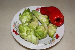 清炒多心菜的做法步骤：1