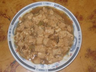 酱烧豆腐的做法步骤：5