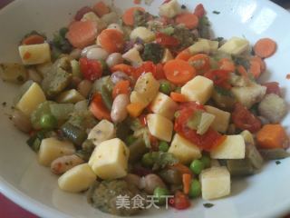 纯素食蔬大杂烩(减肥必备)的做法步骤：7