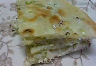 最爱葱油饼的做法步骤：4