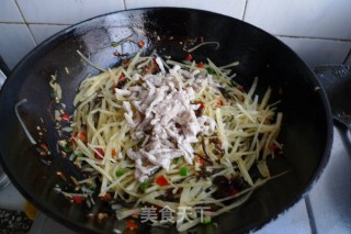 鱼香土豆丝的做法步骤：10