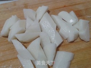 鸡肉炒山药的做法步骤：3