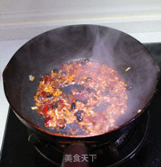 麻婆豆腐炖黄辣丁（黄沙古）的做法步骤：6