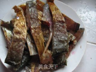 清蒸鳊鱼干的做法步骤：2