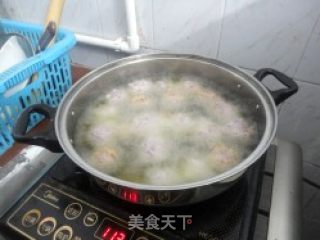 紫色诱惑---心里美丸子的做法步骤：6