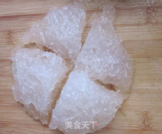 龙口粉丝菜谱 -- 头菜粉丝的做法步骤：1
