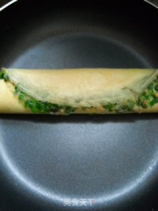 山药黄金卷的做法步骤：12