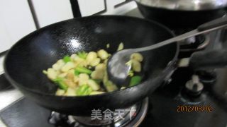 荸荠炒腰花的做法步骤：12