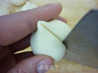 寿桃的做法步骤：9