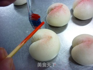 寿桃的做法步骤：11