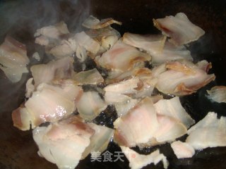 腊肉西兰花的做法步骤：5