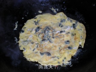 雪菜涨蛋的做法步骤：11