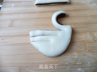 比翼双飞天鹅酥的做法步骤：4
