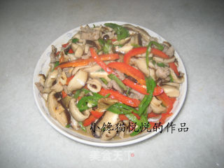 香菇小炒肉的做法步骤：3