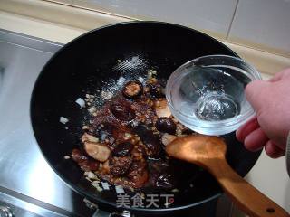 香菇肉片烧白菜的做法步骤：6