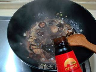 香菇肉片烧白菜的做法步骤：7