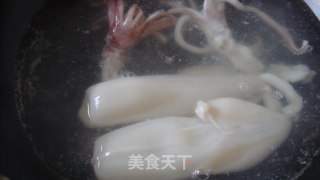 生煎鱿鱼的做法步骤：3