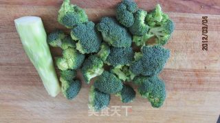 蚝油西兰花的做法步骤：2