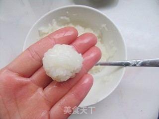 简简单单吃出美丽健康来——玫瑰糯米丸的做法步骤：3