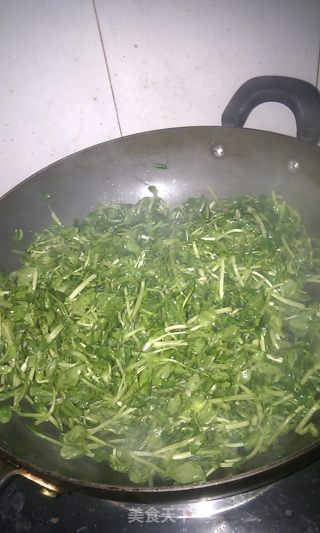 清香豆苗的做法步骤：4