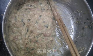 韭菜猪肉煎饼的做法步骤：3