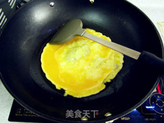 乌鸡蛋炒毛葱苗的做法步骤：4