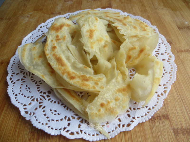 【椒盐手撕饼】----外脆里软分层均匀的做法