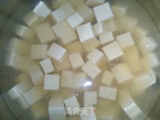 麻婆豆腐的做法步骤：1