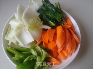 蔬菜宽粉炖牛肉的做法步骤：5